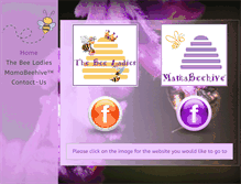 Tablet Screenshot of mamabeehive.com